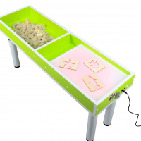 Световой стол с песочницей - «Рисуй и твори» (1400*500 мм)