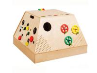 Тактильный развивающий модуль "Пирамида"