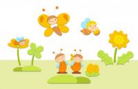 Комплект декораций "На полянке"