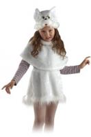 Костюм "Кошечка белая" (мех)
