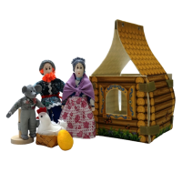 Театр "Курочка Ряба" с домиком