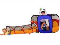 Палатка с тоннелем для детей "Джунгли", 220х100 см