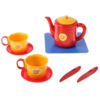 Посуда для кукол "Набор чашек с чайничком"