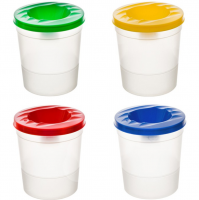 Емкость для промывания ворса кисти от краски (0,5 л) 