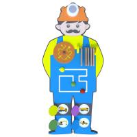 Бизиборд «Строитель»