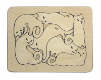 ГОЛОВОЛОМКА КОШКИ (БЕЗ ПЯТНЫШЕК)