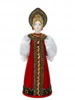 Кукла в традиционном праздничном костюме "Россия"