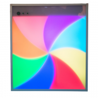 Интерактивная светозвуковая панель «Вращающееся колесо»