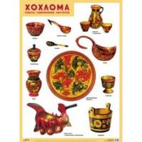 Плакат. Хохлома. Работы современных мастеров. А2