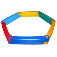 Пластиковая песочница из 6 элементов (размер М)