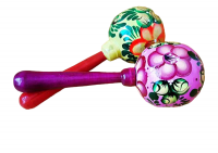 Маракас круглый с росписью