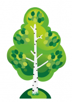 Декорация БЕРЕЗА