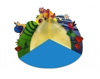 Декоративно-развивающая панель "Зеркальное королевство" мат входит в комплект