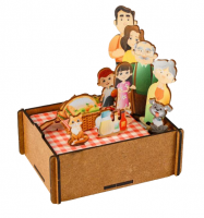 Развивающая игра Семья 12