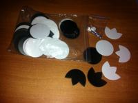 Шашки для демонстрационной настенной магнитной доски