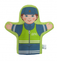 Кукла рукавичка "Полицейский ДПС"