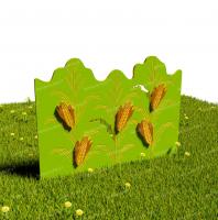 Забор из Экопластика "Кукуруза"