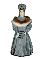 Кукла "Новгородская боярыня в праздничном одеянии" (стилизация 16 - 17 в) Древняя Русь