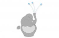 Декорация "Слон" 123х172 см