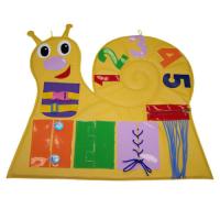 Улитка игрушка настенная дидактическая