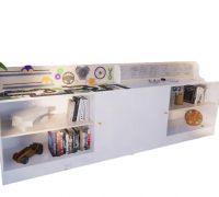 Дидактический стол «Автомобильная станция и творческий уголок»