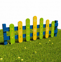 Забор из Экопластика "Листва"