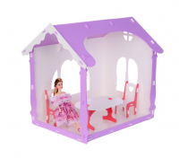 Домик для кукол "Дом-веранда"
