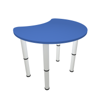 Стол Капля, регулируемый по высоте 1-местный (г.р. 0-3), 700х570 мм, ЛДСП