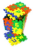 Коврик с буквами 14х14 (32 шт)