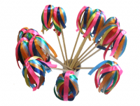 Султанчик на деревянной палочке