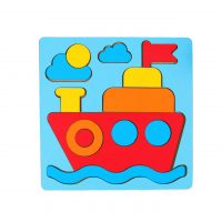 Головоломка Собери картинку "Пароход"