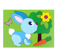 Головоломка Собери картинку "Зайчик"