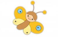 Декорация "Бабочка" 43х38 см