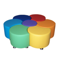 Комплект пуфов-трансформеров "Семицветик"