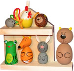 Пирамидка-сказка "Теремок"