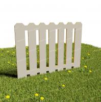 Забор из Экопластика "Дворик"