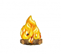 Уличная фигура "Костёр"