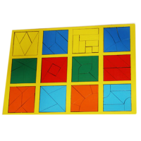 Игра "Сложи квадрат" уровень сложности 3 категория (эконом)