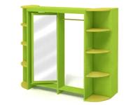 Уголок ряжения двухсторонний с зеркалом