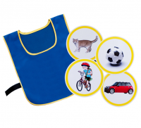 Игровой набор с комплектом тематических картинок для изучения правил дорожного движения