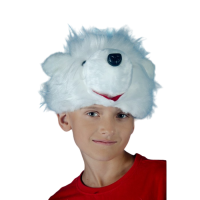 Шапочка "Белый медведь"