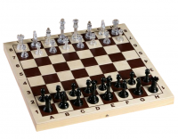 Шахматные фигуры, пластик