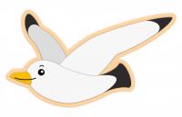 Декорация "Чайка Ричард" 38х25 см