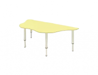 Стол "Полуцветик" на регулируемых ножках (г.р. 0-3), 1200х555 мм, ЛДСП