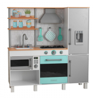 Кухня игровая "Гурман-шеф" серая