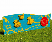 Забор из Экопластика "Пчелки" (Модель2)