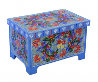 Сундук малый (Норвежская роспись)