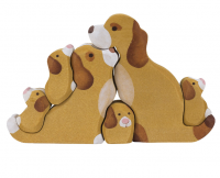 Пазл СОБАЧКИ (СЕМЕЙКА)