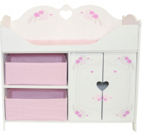 Кроватка-шкаф для кукол серия Розали Мини, цвет Пастель