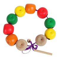 Счетный материал Бусы "Яблочки" цветные